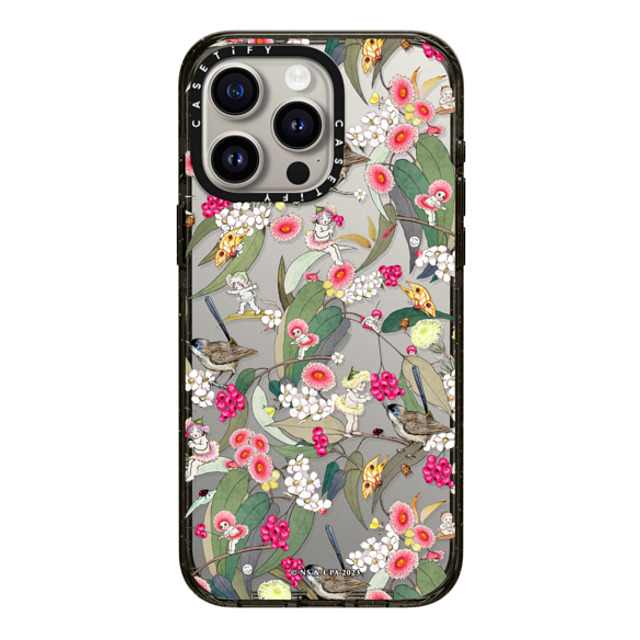 May Gibbs x CASETiFY iPhone 15 Pro Max ケース ブラック インパクトケース Native Berries