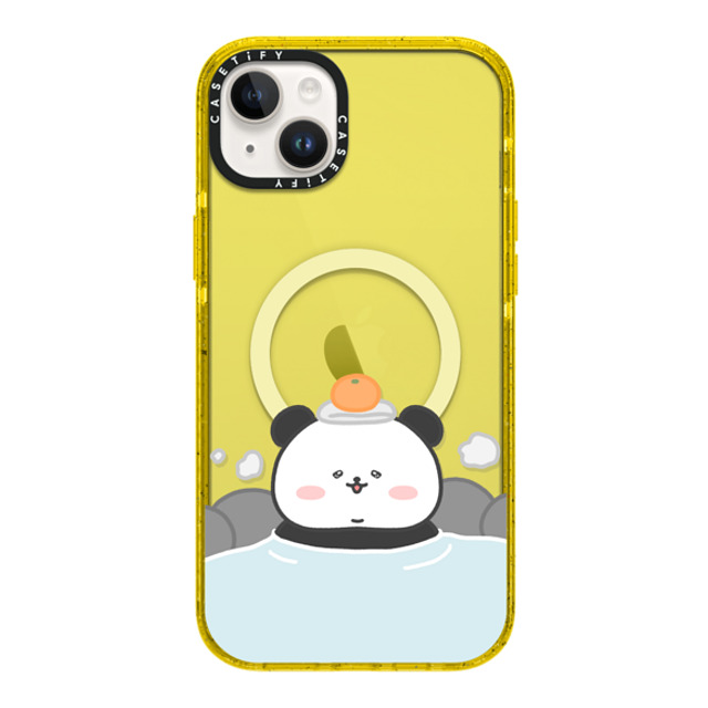 Bubbly Poya x CASETiFY iPhone 14 Plus Case Animal,Cartoon イエロー インパクトケース MagSafe対応 poya in the onsen Mother's Day Bubbly Poya x CASETiFY iPhone 14 Plus Case Animal,Cartoon イエロー インパクトケース MagSafe対応 poya in the onsen Mother's Day