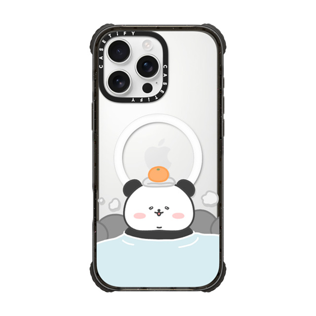Bubbly Poya x CASETiFY iPhone 16 Pro Max Case Animal,Cartoon Black ウルトラ インパクトケース MagSafe 対応 poya in the onsen Mother's Day Bubbly Poya x CASETiFY iPhone 16 Pro Max Case Animal,Cartoon Black ウルトラ インパクトケース MagSafe 対応 poya in the onsen Mother's Day
