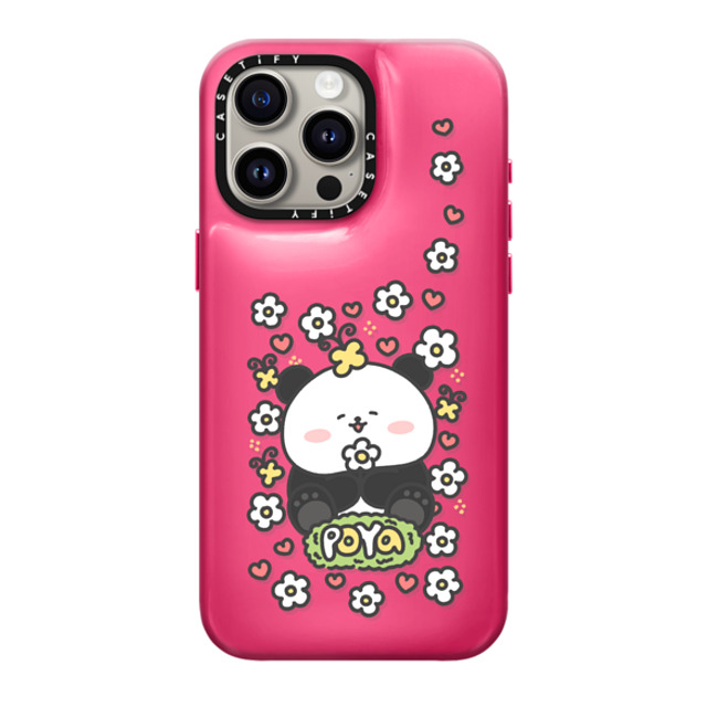 Bubbly Poya x CASETiFY iPhone 15 Pro Max Case Floral,Animal Berry Pink ピローケース This is for you Back to School Bubbly Poya x CASETiFY iPhone 15 Pro Max Case Floral,Animal Berry Pink ピローケース This is for you Back to School