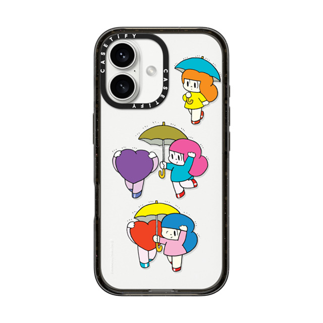 Wisut Ponnimit x CASETiFY iPhone 16 Case Cartoon,Love Black インパクトケース Take care of your body as well as your mind Mother's Day Wisut Ponnimit x CASETiFY iPhone 16 Case Cartoon,Love Black インパクトケース Take care of your body as well as your mind Mother's Day