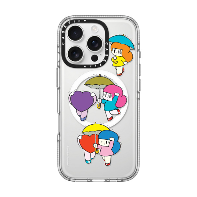 Wisut Ponnimit x CASETiFY iPhone 16 Pro Case Cartoon,Love Clear Clear Case MagSafe Compatible Take care of your body as well as your mind Mother's Day Wisut Ponnimit x CASETiFY iPhone 16 Pro Case Cartoon,Love Clear Clear Case MagSafe Compatible Take care of your body as well as your mind Mother's Day