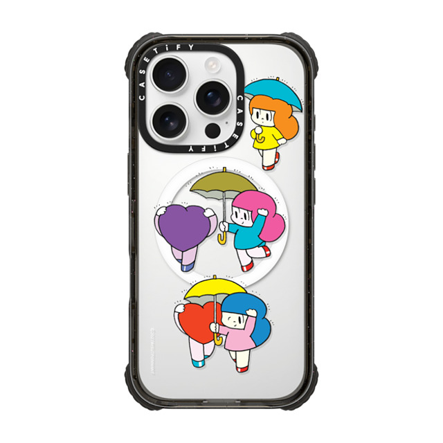 Wisut Ponnimit x CASETiFY iPhone 16 Pro Case Cartoon,Love Black ウルトラ インパクトケース MagSafe 対応 Take care of your body as well as your mind Mother's Day Wisut Ponnimit x CASETiFY iPhone 16 Pro Case Cartoon,Love Black ウルトラ インパクトケース MagSafe 対応 Take care of your body as well as your mind Mother's Day