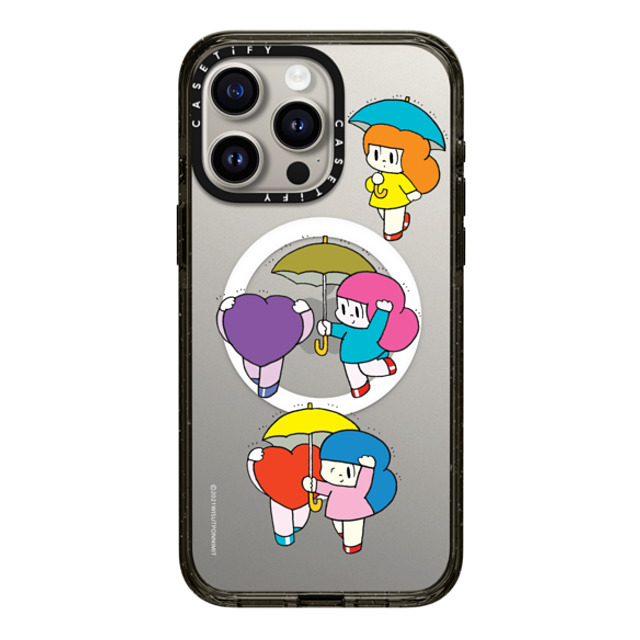 Wisut Ponnimit x CASETiFY iPhone 15 Pro Max Case Cartoon,Love ブラック インパクトケース MagSafe対応 Take care of your body as well as your mind Mother's Day Wisut Ponnimit x CASETiFY iPhone 15 Pro Max Case Cartoon,Love ブラック インパクトケース MagSafe対応 Take care of your body as well as your mind Mother's Day
