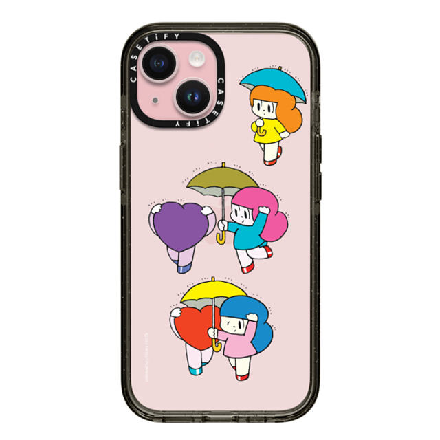 Wisut Ponnimit x CASETiFY iPhone 15 Case Cartoon,Love Black インパクトケース Take care of your body as well as your mind Mother's Day Wisut Ponnimit x CASETiFY iPhone 15 Case Cartoon,Love Black インパクトケース Take care of your body as well as your mind Mother's Day