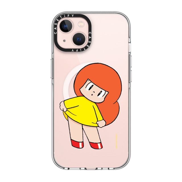 Wisut Ponnimit x CASETiFY iPhone 13 ケース クリア クリア ケース MagSafe対応 Mamuang