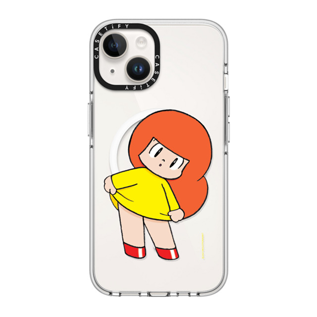 Wisut Ponnimit x CASETiFY iPhone 14 ケース クリア クリア ケース MagSafe対応 Mamuang