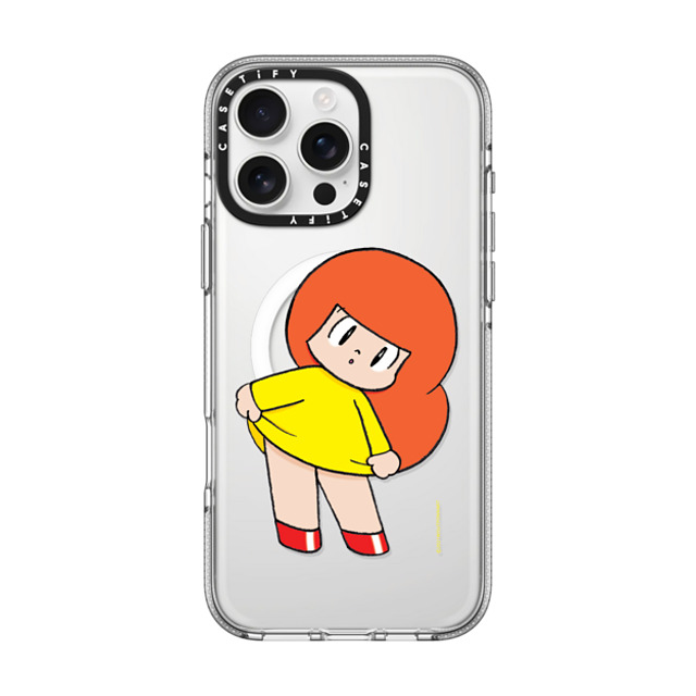 Wisut Ponnimit x CASETiFY iPhone 16 Pro Max ケース クリア クリア ケース MagSafe対応 Mamuang