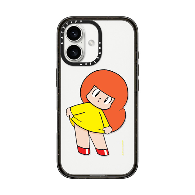 Wisut Ponnimit x CASETiFY iPhone 16 ケース ブラック インパクトケース Mamuang