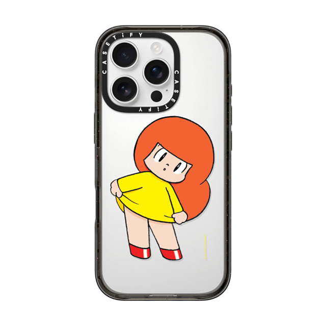 Wisut Ponnimit x CASETiFY iPhone 16 Pro ケース ブラック インパクトケース Mamuang