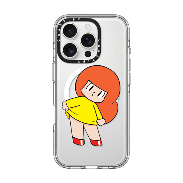 Wisut Ponnimit x CASETiFY iPhone 16 Pro ケース クリア クリア ケース MagSafe対応 Mamuang