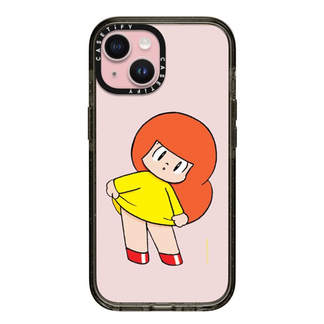 Wisut Ponnimit x CASETiFY iPhone 15 ケース ブラック インパクトケース Mamuang