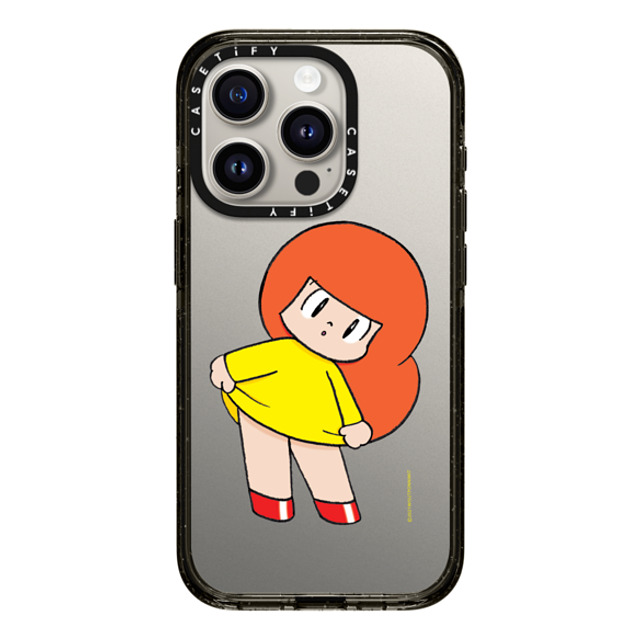 Wisut Ponnimit x CASETiFY iPhone 15 Pro ケース ブラック インパクトケース Mamuang