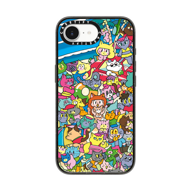 Wisut Ponnimit x CASETiFY iPhone 16e Case Cat,Animal Black Impact Case MagSafe Compatible What you like will change your life Back to School Wisut Ponnimit x CASETiFY iPhone 16e Case Cat,Animal Black Impact Case MagSafe Compatible What you like will change your life Back to School