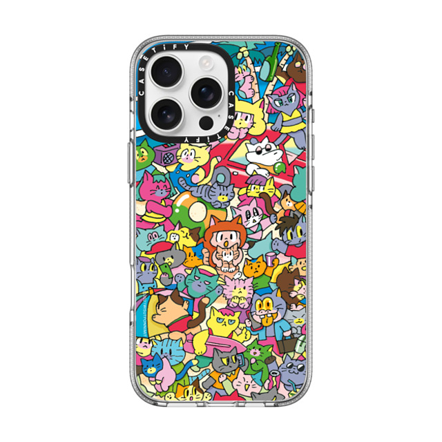 Wisut Ponnimit x CASETiFY iPhone 16 Pro Max Case Cat,Animal クリア クリア ケース MagSafe対応 What you like will change your life Back to School Wisut Ponnimit x CASETiFY iPhone 16 Pro Max Case Cat,Animal クリア クリア ケース MagSafe対応 What you like will change your life Back to School