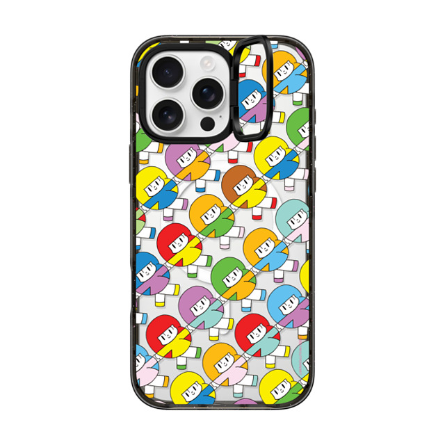 Wisut Ponnimit x CASETiFY iPhone 16 Pro Max Case Cartoon Black インパクトリングスタンドケース MagSafe対応 Be a good friend to every version of yourself Back to School Wisut Ponnimit x CASETiFY iPhone 16 Pro Max Case Cartoon Black インパクトリングスタンドケース MagSafe対応 Be a good friend to every version of yourself Back to School