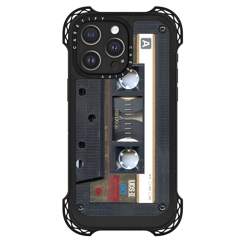 Cute Cassette Leather Phone Case - Compatible with iPhone 14, 13