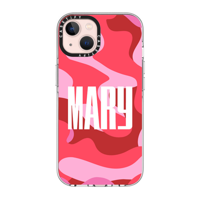 CASETiFY iPhone 13 ケース クリア クリア ケース MagSafe対応 Custom Case - Mary CASETiFY iPhone 13 ケース クリア クリア ケース MagSafe対応 Custom Case - Mary
