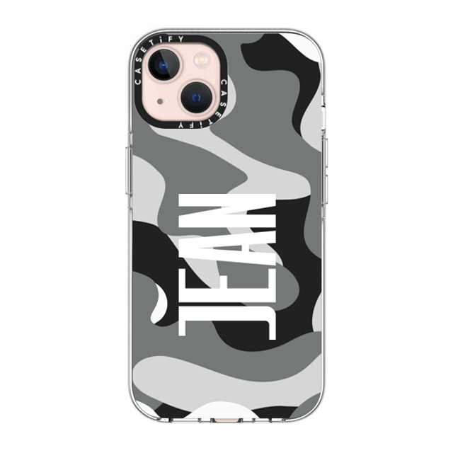 CASETiFY iPhone 13 ケース クリア クリア ケース MagSafe対応 Custom Case - Jean CASETiFY iPhone 13 ケース クリア クリア ケース MagSafe対応 Custom Case - Jean