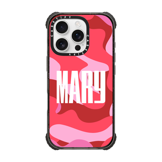 CASETiFY iPhone 16 Pro Case Black ウルトラ インパクトケース MagSafe 対応 Custom Case - Mary CASETiFY iPhone 16 Pro Case Black ウルトラ インパクトケース MagSafe 対応 Custom Case - Mary