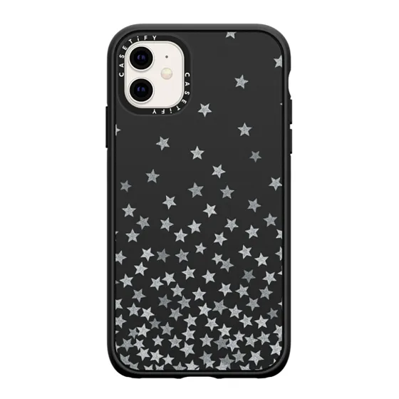 Impact iPhone 11 Case - STARS SILVER transparent