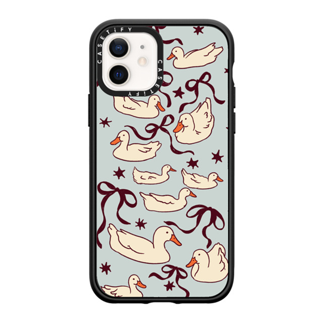 Kira Cyan x CASETiFY iPhone 12 Case Floral,Animal マットブラック インパクトケース MagSafe対応 Ducks and bows Mother's Day Kira Cyan x CASETiFY iPhone 12 Case Floral,Animal マットブラック インパクトケース MagSafe対応 Ducks and bows Mother's Day