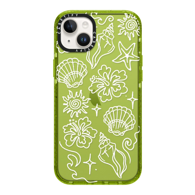 Kira Cyan x CASETiFY iPhone 14 Plus Case Kiwi Impact Case Sea Shore Kira Cyan x CASETiFY iPhone 14 Plus Case Kiwi Impact Case Sea Shore
