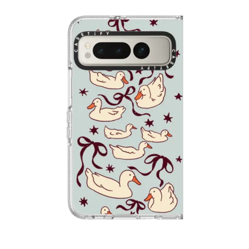 Pixel Fold - Ducks and bows