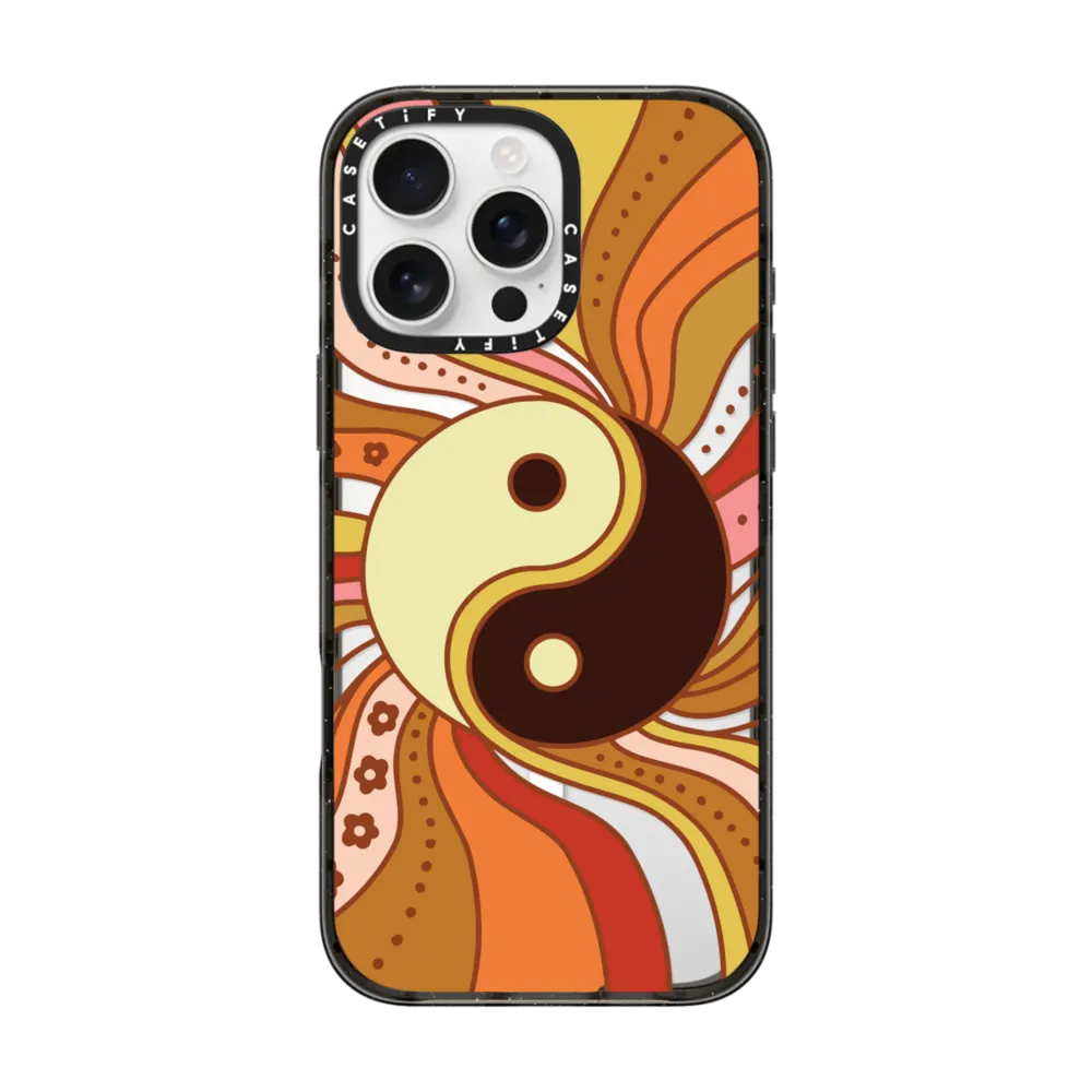 Impact iPhone 16 Pro Max Case MagSafe Compatible - Funky Yin Yang