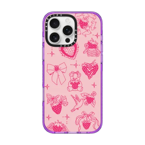 iPhone 16 Pro Max - Strawberry Tattoo Flash
