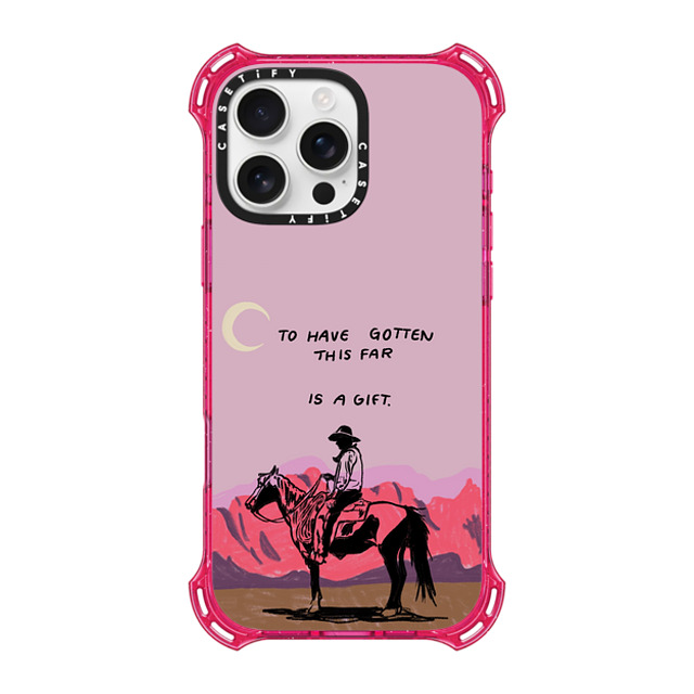 Kira Cyan x CASETiFY iPhone 16 Pro Max Case プリムローズ ピンク バウンスケース Cowboy Quest Kira Cyan x CASETiFY iPhone 16 Pro Max Case プリムローズ ピンク バウンスケース Cowboy Quest
