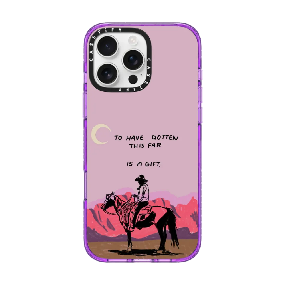 Impact iPhone 16 Pro Max Case MagSafe Compatible - Cowboy Quest