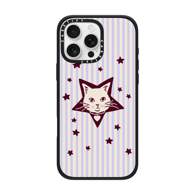 Kira Cyan x CASETiFY iPhone 16 Pro Max Case Animal,Nature Matte Black Impact Case MagSafe Compatible My Lucky Star Back to School Kira Cyan x CASETiFY iPhone 16 Pro Max Case Animal,Nature Matte Black Impact Case MagSafe Compatible My Lucky Star Back to School