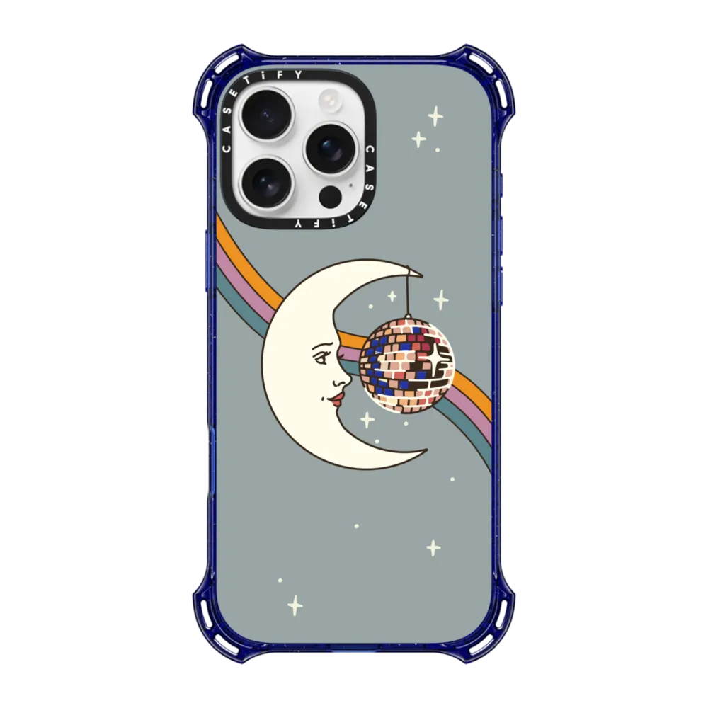 Bounce iPhone 16 Pro Max Case MagSafe Compatible - Disco Moon