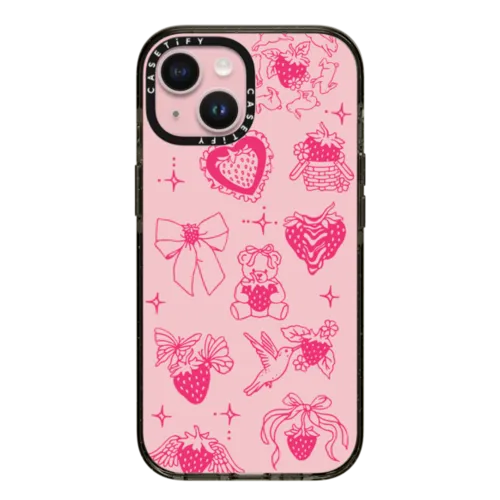 iPhone 15 - Strawberry Tattoo Flash