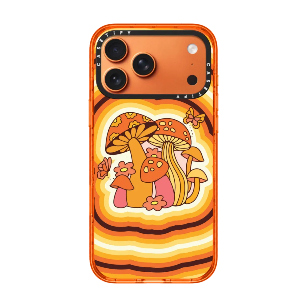 Impact iPhone 17 Pro Max Case MagSafe Compatible - Groovy Shrooms