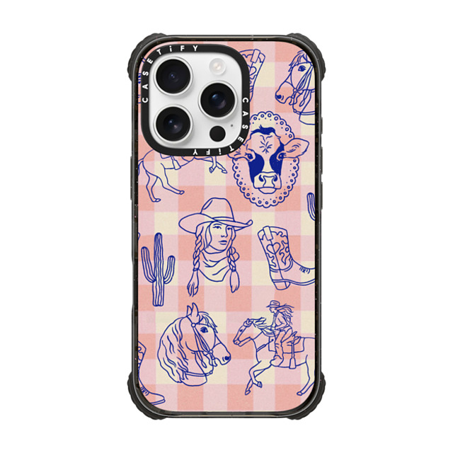 Kira Cyan x CASETiFY iPhone 16 Pro Case Black ウルトラ インパクトケース MagSafe 対応 Coastal Cowgirl Kira Cyan x CASETiFY iPhone 16 Pro Case Black ウルトラ インパクトケース MagSafe 対応 Coastal Cowgirl