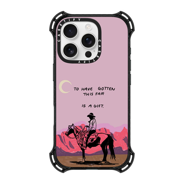 Kira Cyan x CASETiFY iPhone 16 Pro Case Black バウンスケース Cowboy Quest Kira Cyan x CASETiFY iPhone 16 Pro Case Black バウンスケース Cowboy Quest