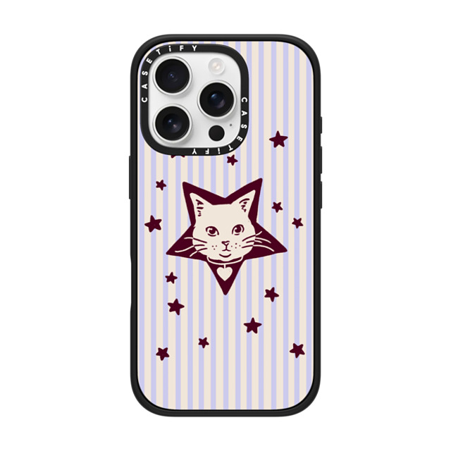 Kira Cyan x CASETiFY iPhone 16 Pro ケース Animal,Nature マットブラック インパクトケース MagSafe対応 My Lucky Star Back to School Kira Cyan x CASETiFY iPhone 16 Pro ケース Animal,Nature マットブラック インパクトケース MagSafe対応 My Lucky Star Back to School