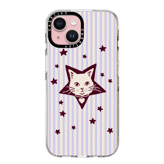 Kira Cyan x CASETiFY iPhone 15 ケース Animal,Nature クリア クリア ケース MagSafe対応 My Lucky Star Back to School Kira Cyan x CASETiFY iPhone 15 ケース Animal,Nature クリア クリア ケース MagSafe対応 My Lucky Star Back to School