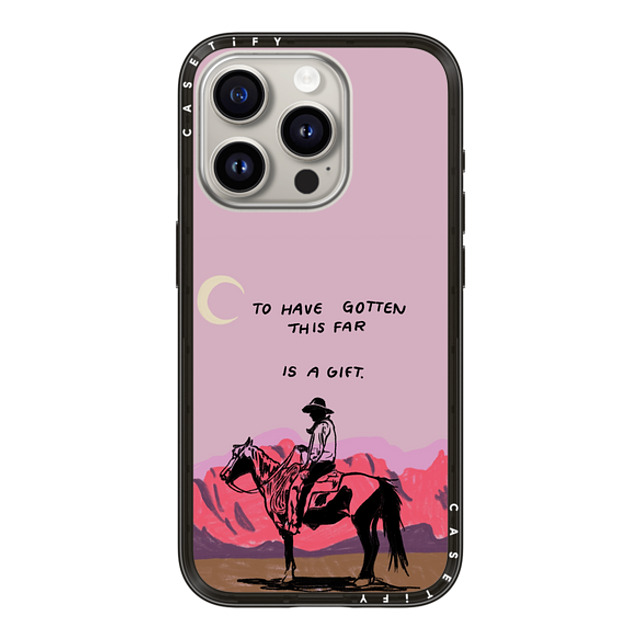 Kira Cyan x CASETiFY iPhone 15 Pro Case Floral,Animal Black インパクトライトケース Cowboy Quest Mother's Day Kira Cyan x CASETiFY iPhone 15 Pro Case Floral,Animal Black インパクトライトケース Cowboy Quest Mother's Day