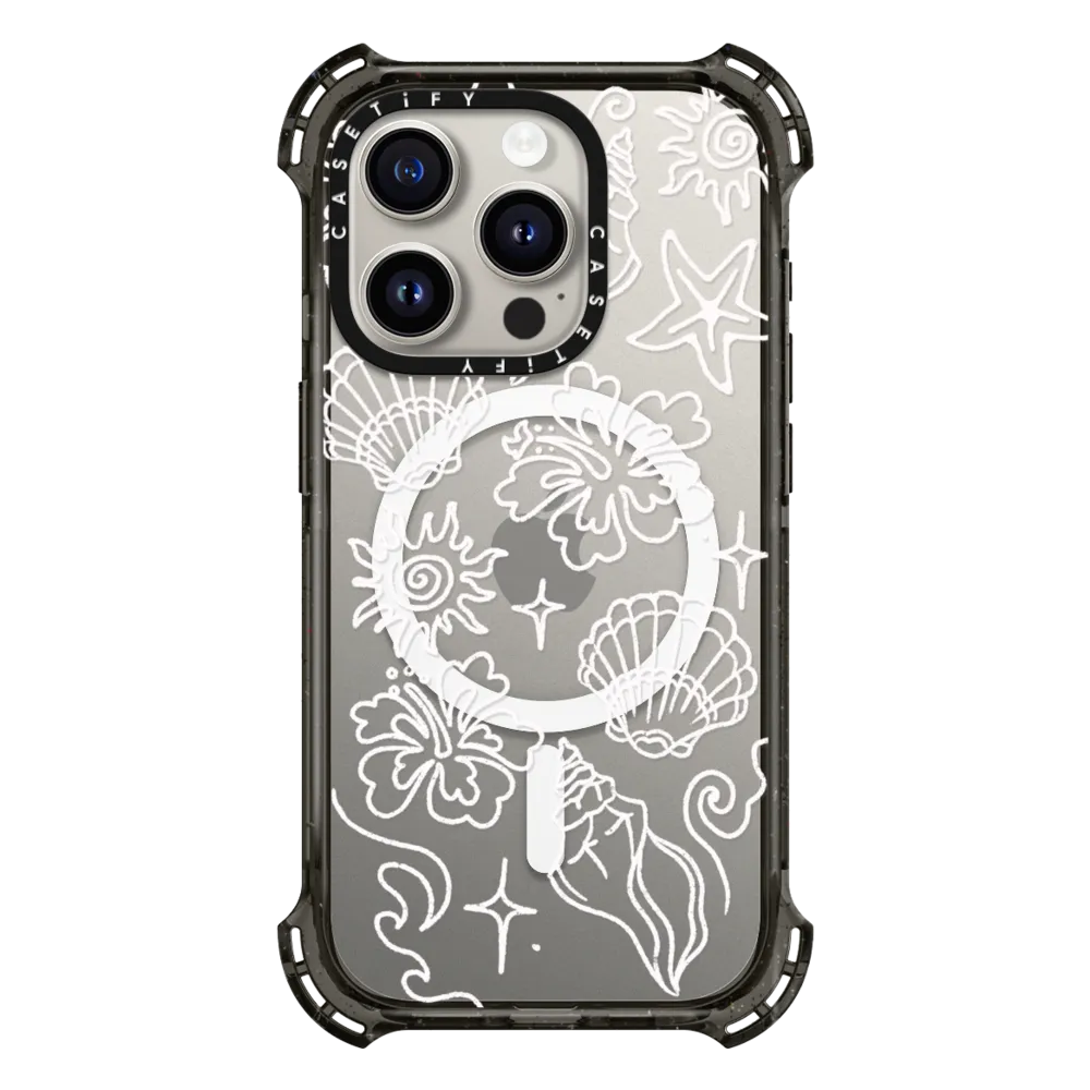 Bounce iPhone 15 Pro Case MagSafe Compatible - Sea Shore