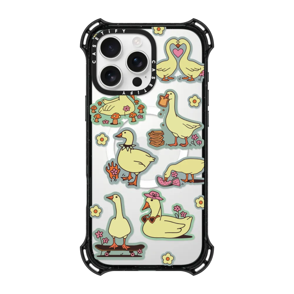 Bounce iPhone 16 Pro Max Case MagSafe Compatible - Geese
