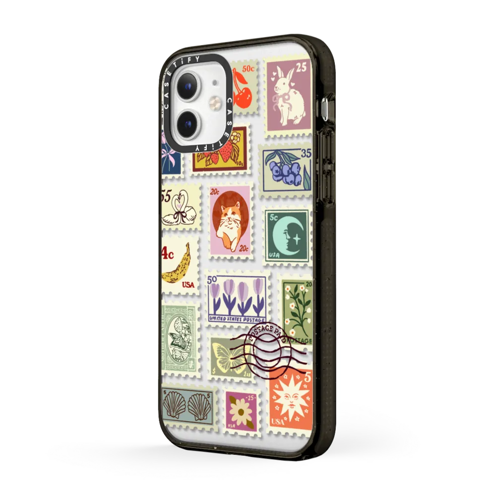 Impact iPhone 12 mini Case - Stamp Collection