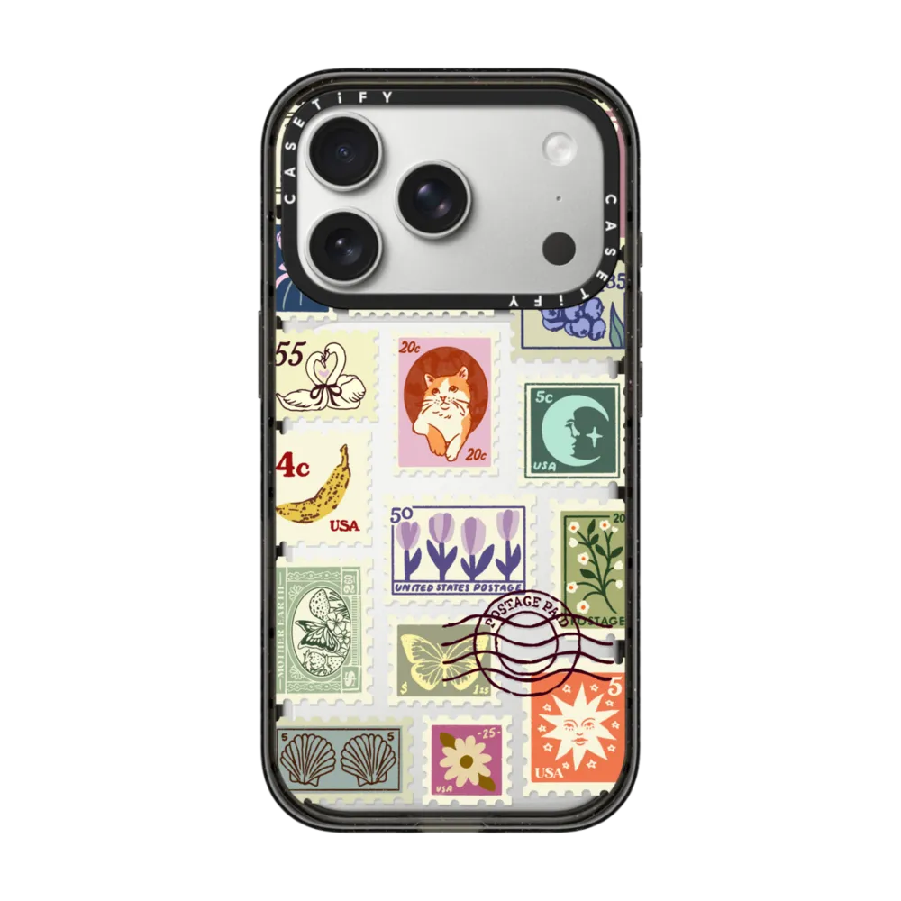 Impact iPhone 17 Pro Case - Stamp Collection