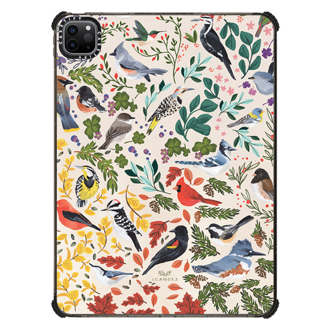 1canoe2 x CASETiFY iPad Pro 11-inch (第3/4世代) ブラック iPad インパクト ケース Feathered Friends by 1canoe2 Back to School 1canoe2 x CASETiFY iPad Pro 11-inch (第3/4世代) ブラック iPad インパクト ケース Feathered Friends by 1canoe2 Back to School