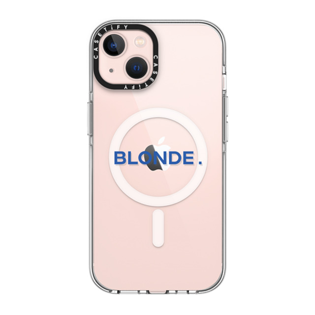 CASETiFY iPhone 13 ケース クリア クリア ケース MagSafe対応 Custom Case - blonde. CASETiFY iPhone 13 ケース クリア クリア ケース MagSafe対応 Custom Case - blonde.