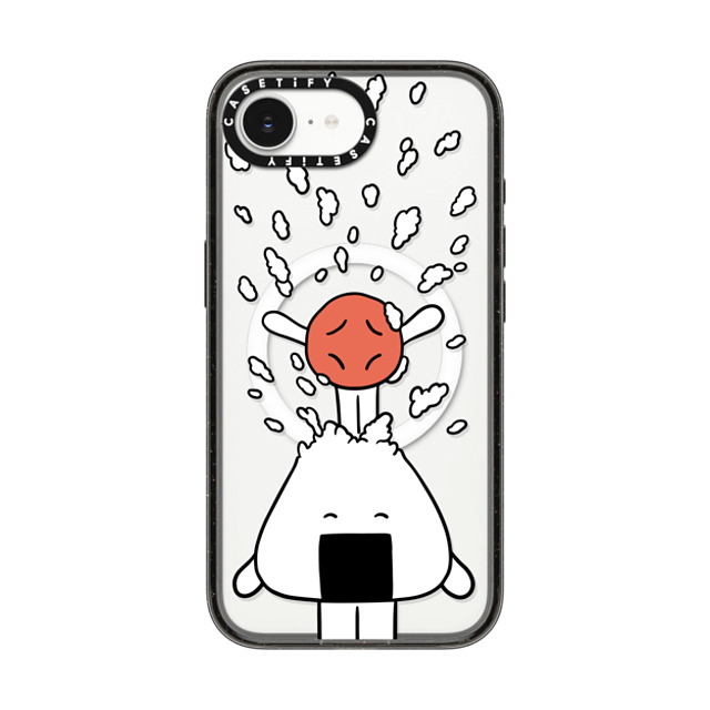 FURIIRAKUN x CASETiFY iPhone 16e Case Sticker,Cartoon Black Impact Case MagSafe Compatible Onigiri & Umeboshi Pop out by FURIIRAKUN Back to School FURIIRAKUN x CASETiFY iPhone 16e Case Sticker,Cartoon Black Impact Case MagSafe Compatible Onigiri & Umeboshi Pop out by FURIIRAKUN Back to School