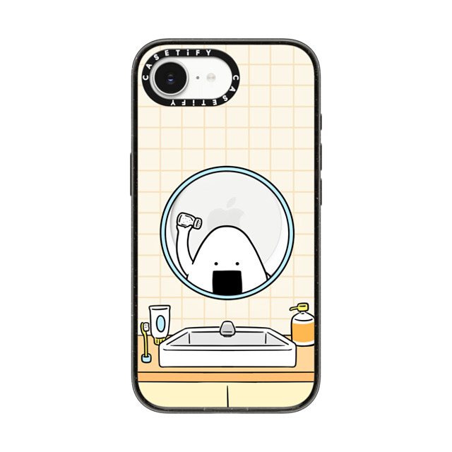 FURIIRAKUN x CASETiFY iPhone 16e Case Cartoon,Food Black Impact Case MagSafe Compatible Onigiri morning routine by FURIIRAKUN Back to School FURIIRAKUN x CASETiFY iPhone 16e Case Cartoon,Food Black Impact Case MagSafe Compatible Onigiri morning routine by FURIIRAKUN Back to School