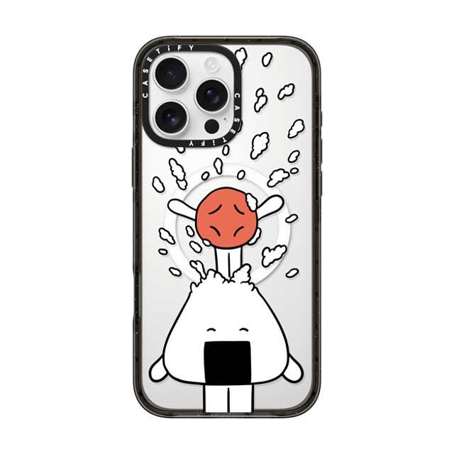 FURIIRAKUN x CASETiFY iPhone 16 Pro Max Case Sticker,Cartoon Black Impact Case MagSafe Compatible Onigiri & Umeboshi Pop out by FURIIRAKUN Father's Day FURIIRAKUN x CASETiFY iPhone 16 Pro Max Case Sticker,Cartoon Black Impact Case MagSafe Compatible Onigiri & Umeboshi Pop out by FURIIRAKUN Father's Day
